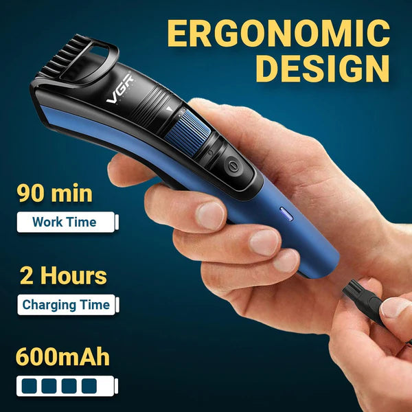 VGR V-052 Cordless Hair & Beard Trimmer - Tic Tac