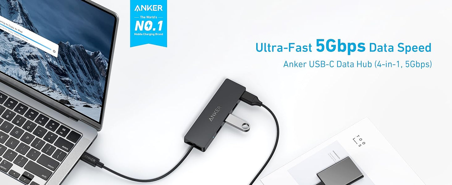 8309G11 Anker USB-C Data Hub(4-in-1, 5Gbps) - Tic Tac