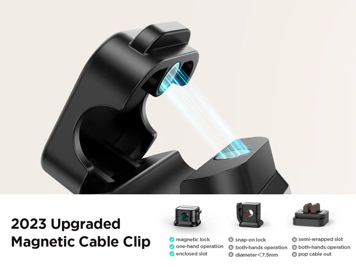 JOYROOM JR-ZS368 Magnetic Cable Clips: Streamline Cable Management for Efficient Workspaces - Tic Tac