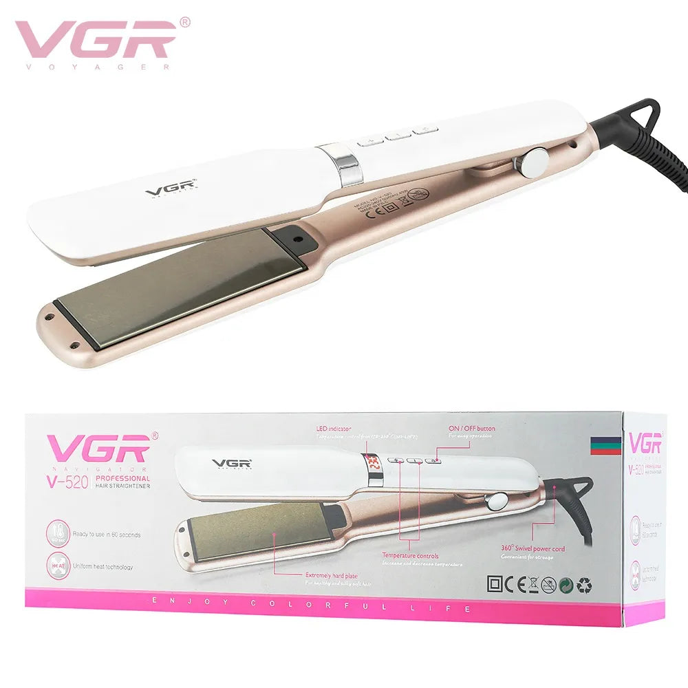 VGR V-520 Professional Hair Straightener with LED Display - Tic Tac