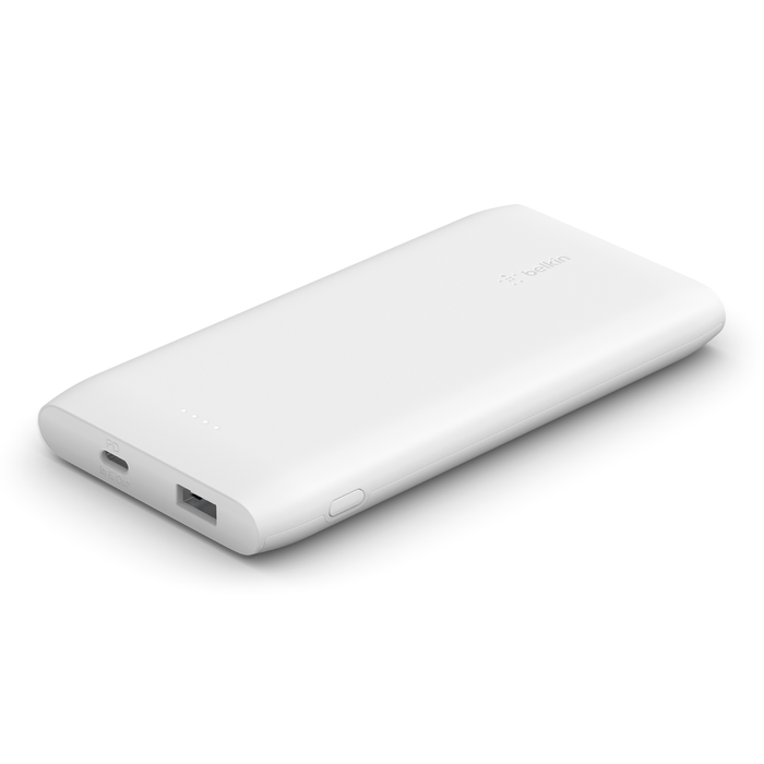 Belkin BPB001btBK 10K USB-C 18W PD Power Bank + USB-C Cable, white - Tic Tac