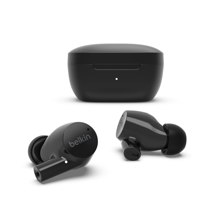 Belkin AUC004btBK SOUNDFORM RISE True Wireless Earbuds, Black