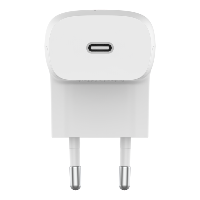 USB-C power charger (20W) with USB-C to Lightning cable