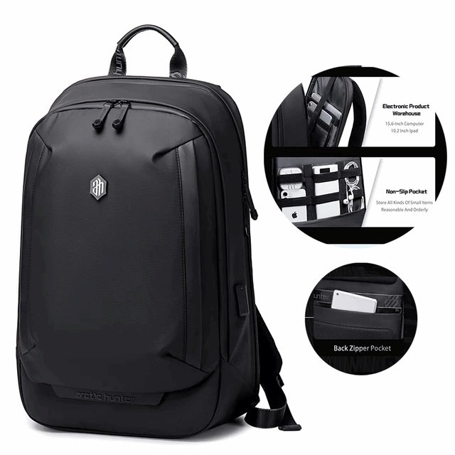 Arctic Hunter Smart Business Backpack B00443