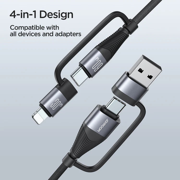 Multi-functional data cable for fast charging SA37-2T2 - Tic Tac