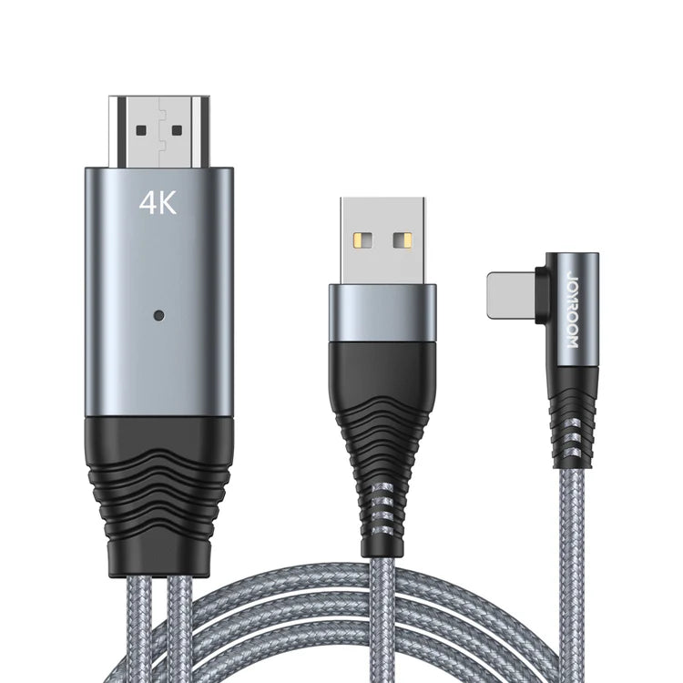 Model: SY-35L1 Lightning to HDMI 4K adapter connector cable - Tic Tac