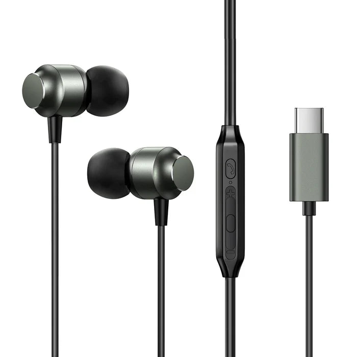 JR-EC06 TYPE-C Series In-Ear Metal Wired Earbuds - Tic Tac