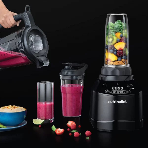 Nutribullet 1500W Smart Touch Blender Combo,  MB4-0612M-1-1