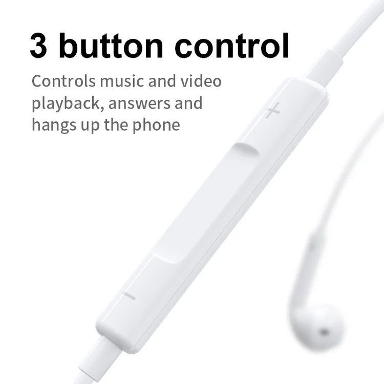 JR-EP3 Wired Lightning Earphone for iPhone - Tic Tac