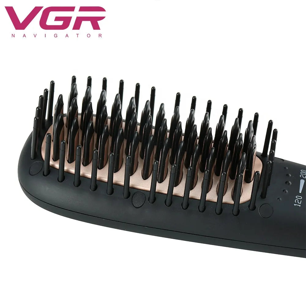 VGR V-568 Professional Hair Straightener Comb with Indicator light - Tic Tac