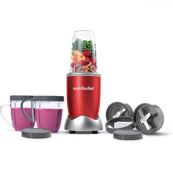 Nutribullet 600W Red, 9 Pcs, NBR-1212R