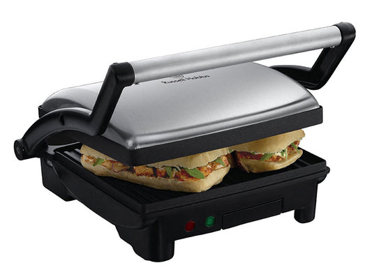 Russell Hobbs Stainless Steel Panini Grill - Tic Tac