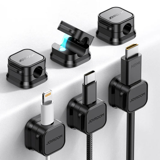 JOYROOM JR-ZS368 Magnetic Cable Clips: Streamline Cable Management for Efficient Workspaces - Tic Tac