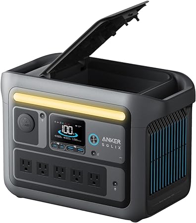 A17542A1 Anker SOLIX C800 PLUS Portable Power Station - Tic Tac