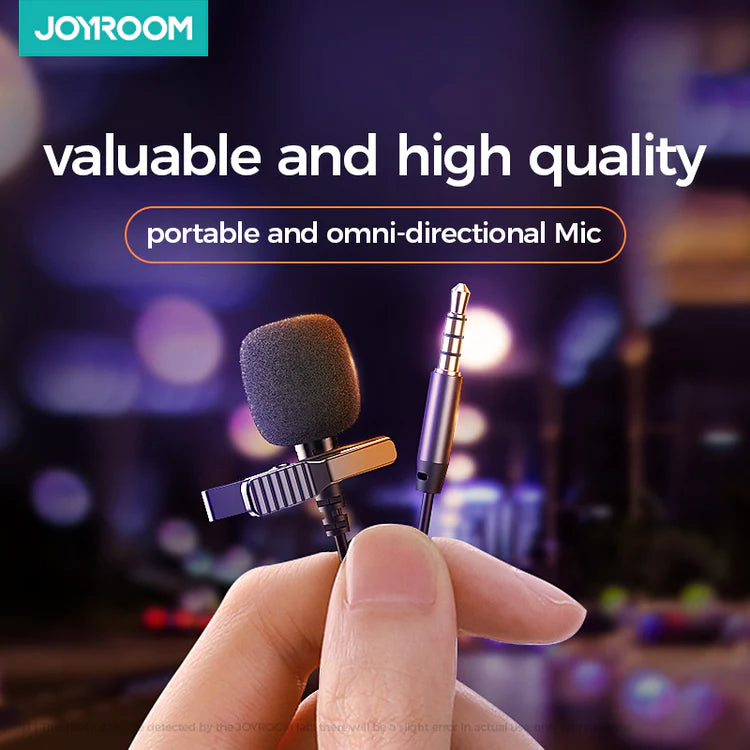 JR-LM1 Lavalier Microphone - Tic Tac