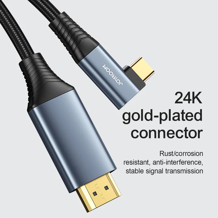 SY-20C1 TYPE-C to HDMI 4K cable 2m-gray - Tic Tac