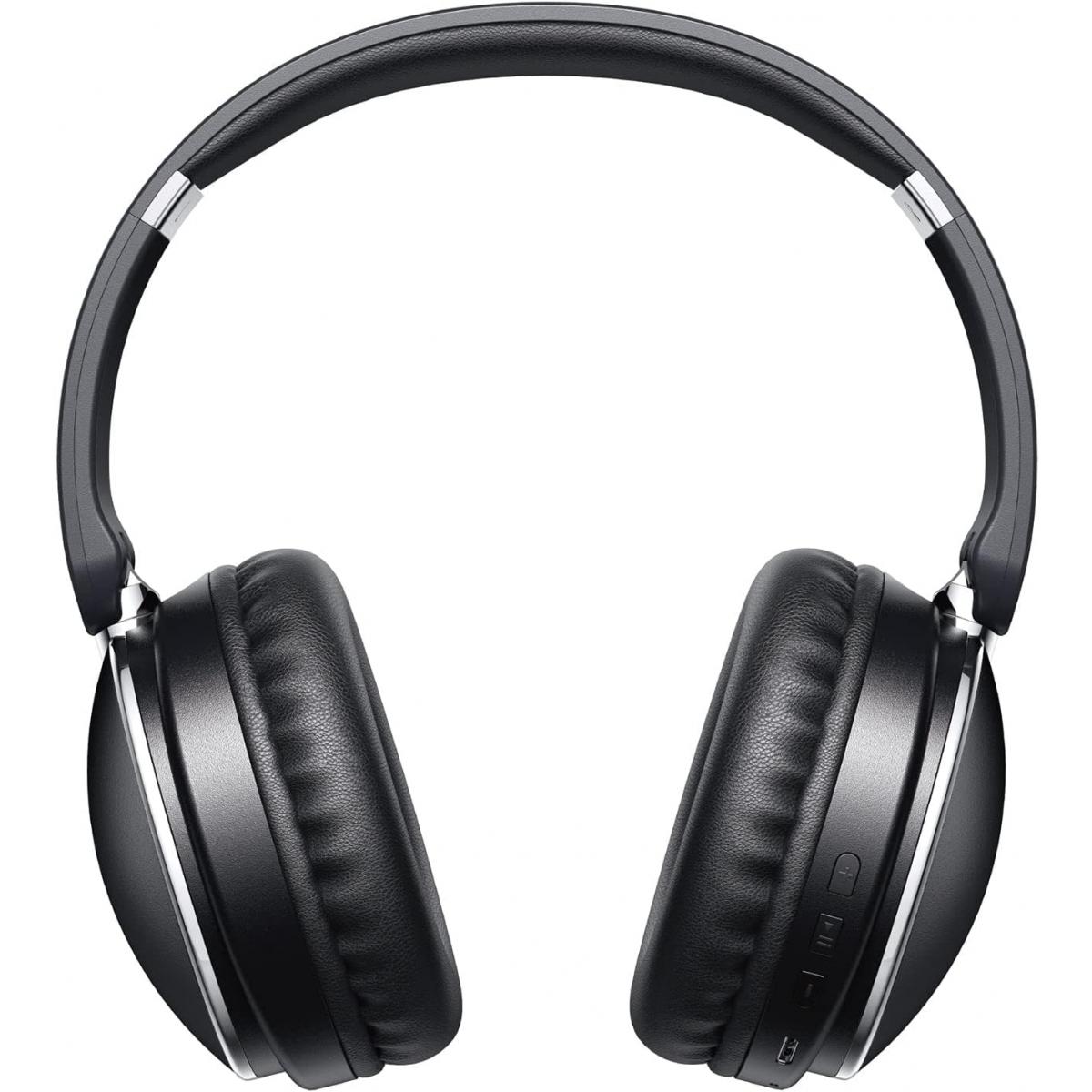 Joyroom JR-Hl2 Foldable Wireless Bluetooth Deep Bass Stereo Headphone With Microphone, Black - Tic Tac