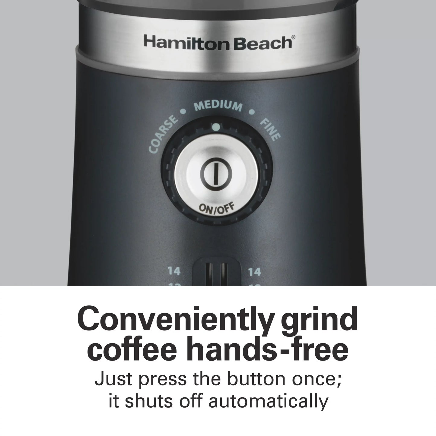 Hamilton Beach Custom Grind™ Coffee Grinder,80393R-ME