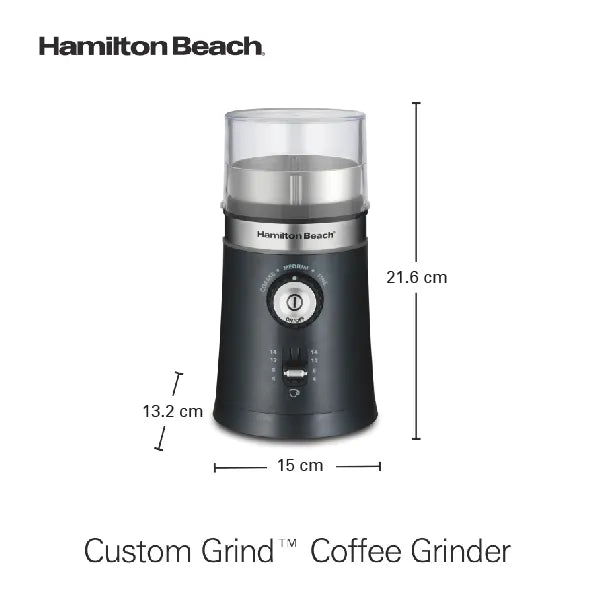 Hamilton Beach Custom Grind™ Coffee Grinder,80393R-ME