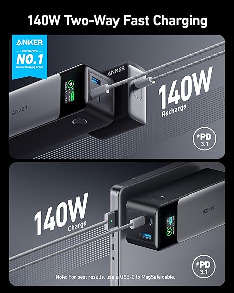 A1340011 Anker 737 Power Bank Black