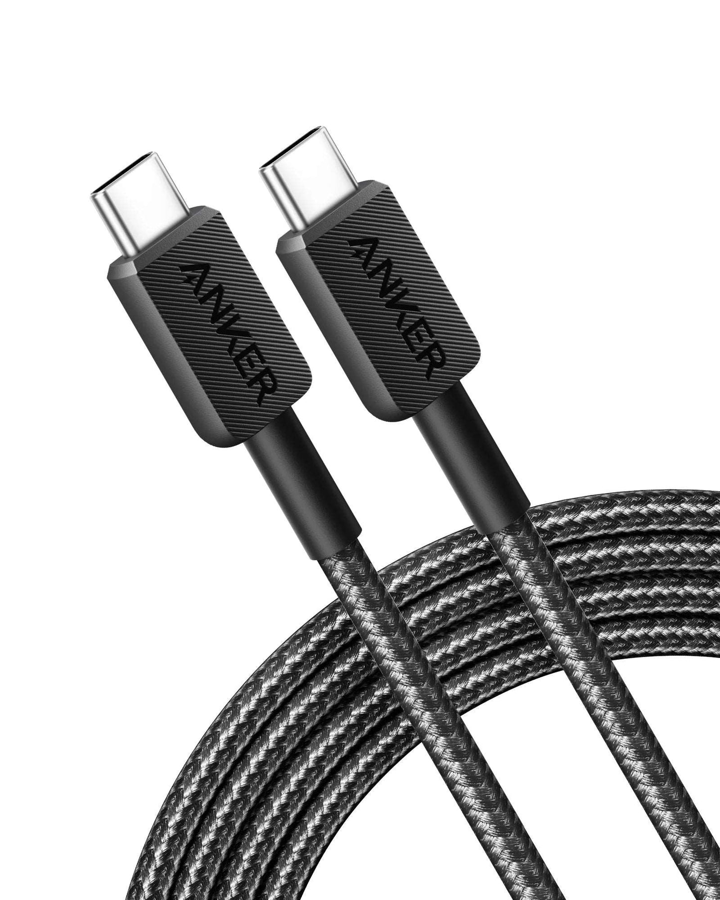 A81F6H11 Anker 322 USB-C to USB-C Cable (6ft Braided - Tic Tac