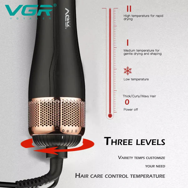 VGR V-492 Hot Air Brush For Women - Tic Tac