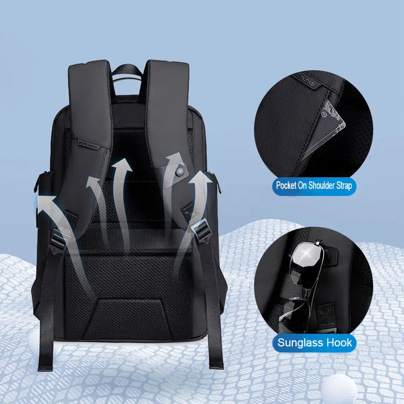 USB Charger men's Backpack Smart Laptop Backpack Bag Model Number B00554