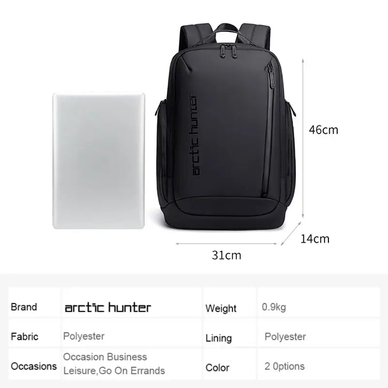 USB Charger men's Backpack Smart Laptop Backpack Bag Model Number B00554