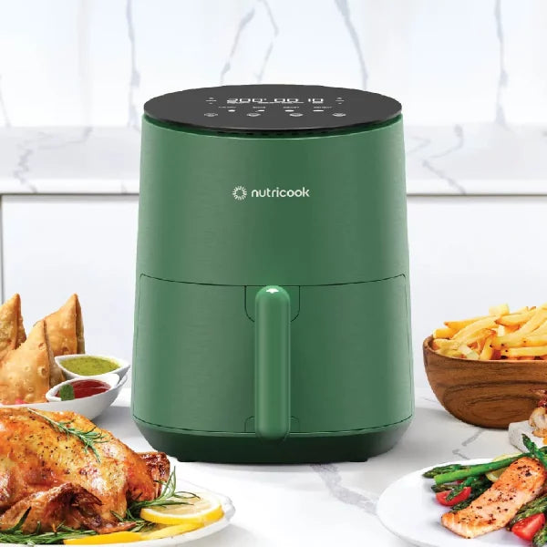 Nutricook Air Fryer Mini Green 3.3L