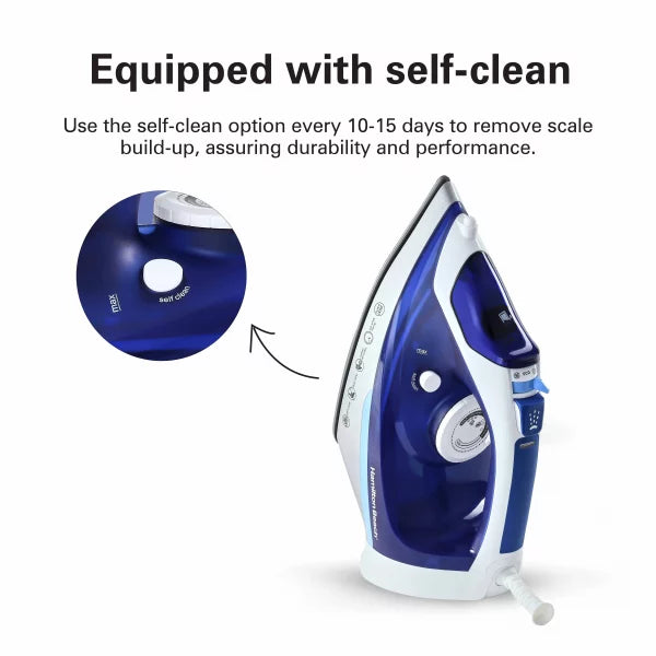 Hamilton Beach Steam Iron Ceramic 2500W, ST3797-ME