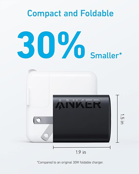 A2640L11 Anker 312 Charger (30W) - Tic Tac - Fast Charger