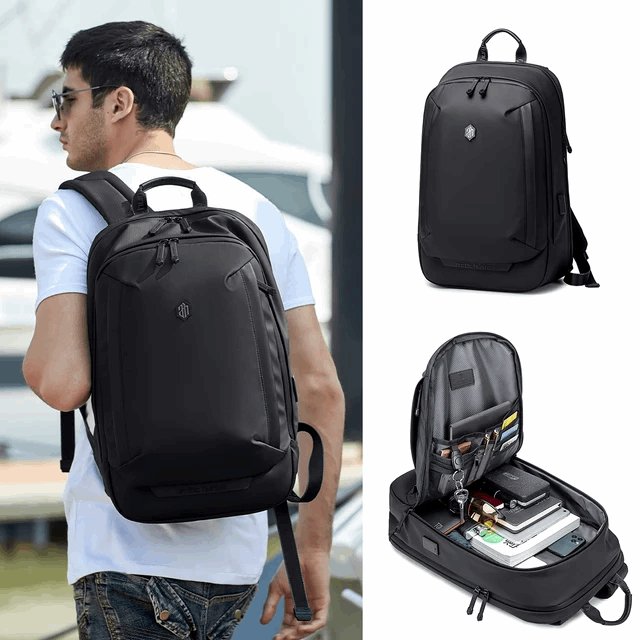 Arctic Hunter Smart Business Backpack B00443 - Tic Tac - backpack