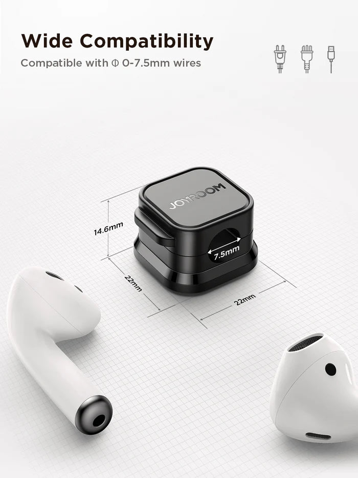 JOYROOM JR-ZS368 Magnetic Cable Clips: Streamline Cable Management for Efficient Workspaces - Tic Tac