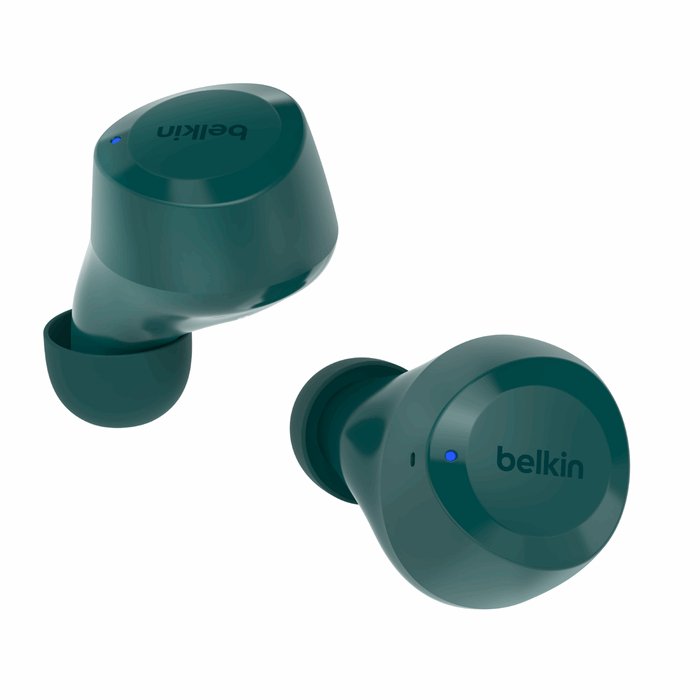 Belkin AUC009btTE SOUNDFORM BOLT True Wireless Earbuds, Teal and White - Tic Tac - Earbuds