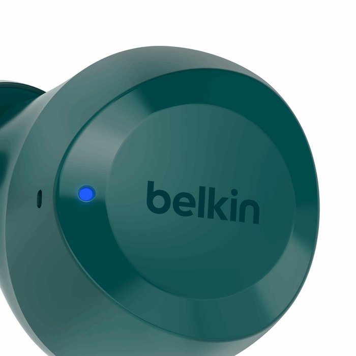 Belkin AUC009btTE SOUNDFORM BOLT True Wireless Earbuds, Teal and White - Tic Tac - Earbuds