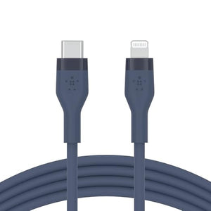 Belkin BOOST Flex USB - C Silicone Cable with Lightning Connector, 1M - Tic Tac - CABLE