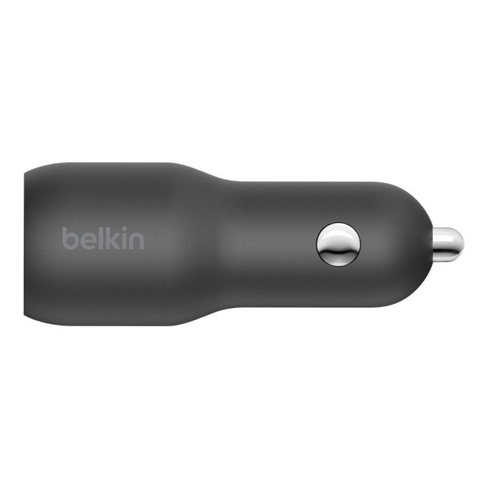 Belkin BoostCharge 37W Dual USB PD PPS Car Charger - Tic Tac - Car Charger