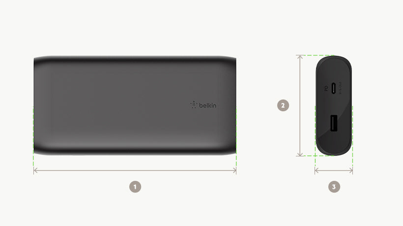 USB-C PD Power Bank 20K - Tic Tac