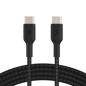 Belkin CAB001bt1MBK Braided USB - C to USB - C Cable - Tic Tac - CABLE