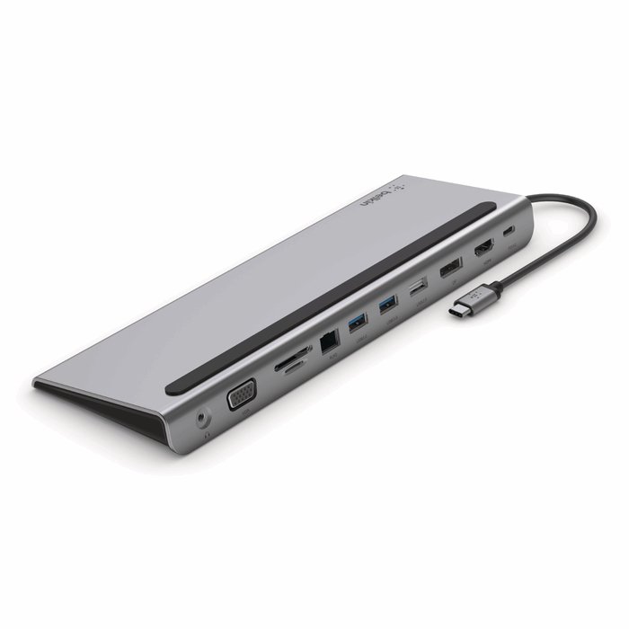 Belkin INC004btSGY CONNECT USB - C 11 - in - 1 Multiport Dock - Tic Tac - Multiport