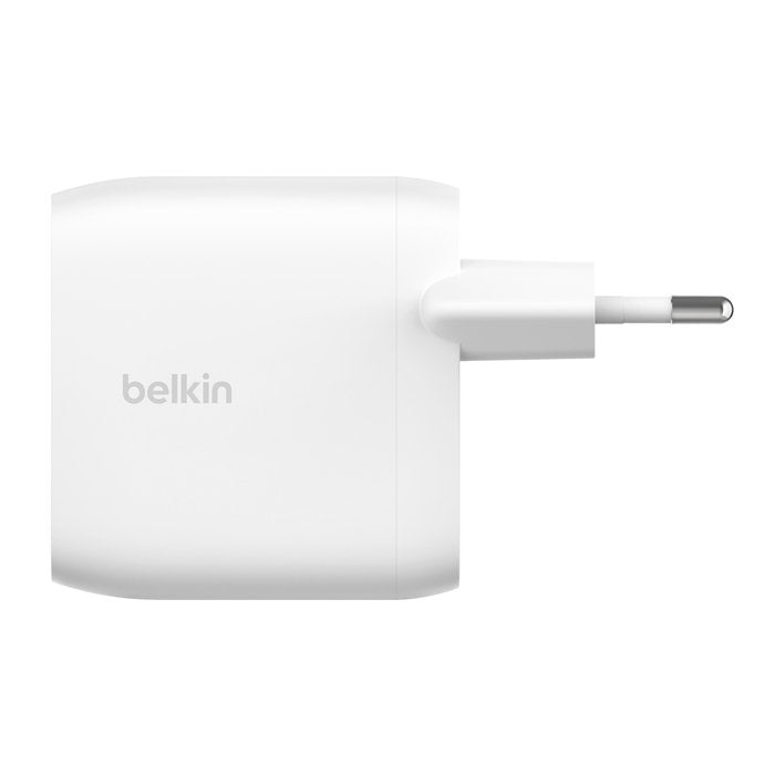 Belkin WCB010vfWH BoostCharge Dual 30W USBC PD Wall Charger 60W - Tic Tac - Fast Charger