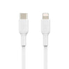 BoostCharge USB - C to Lightning Cable (1m / 3.3ft, White and Black) - Tic Tac - CABLE