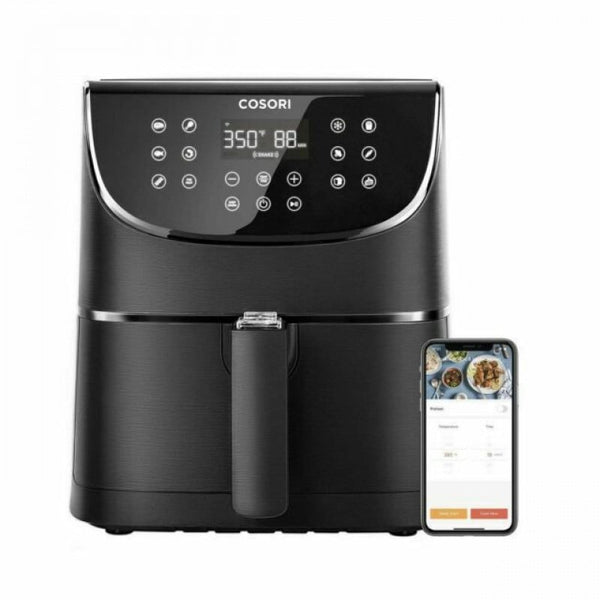 COSORI Smart WiFi Air Fryer, 5.5L, Black - Tic Tac - AIR FRYER