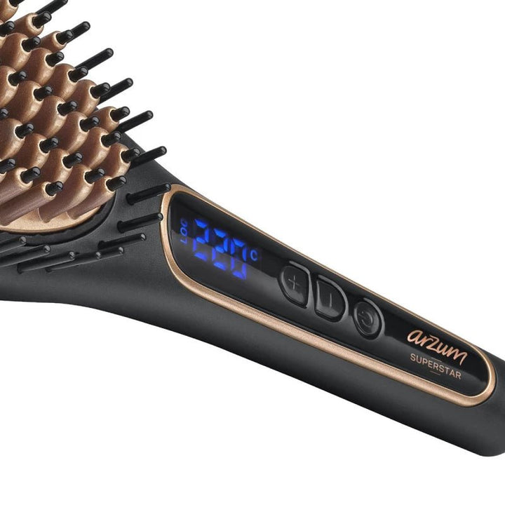 فرشاة تمليس الشعر من Arzum - Tic Tac - Hair Straightening Brush - Jordan