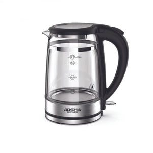 غلاية زجاج من ارشيا بقوة 2200 واط 1.7 لتر - Tic Tac - Electric Kettles - Jordan