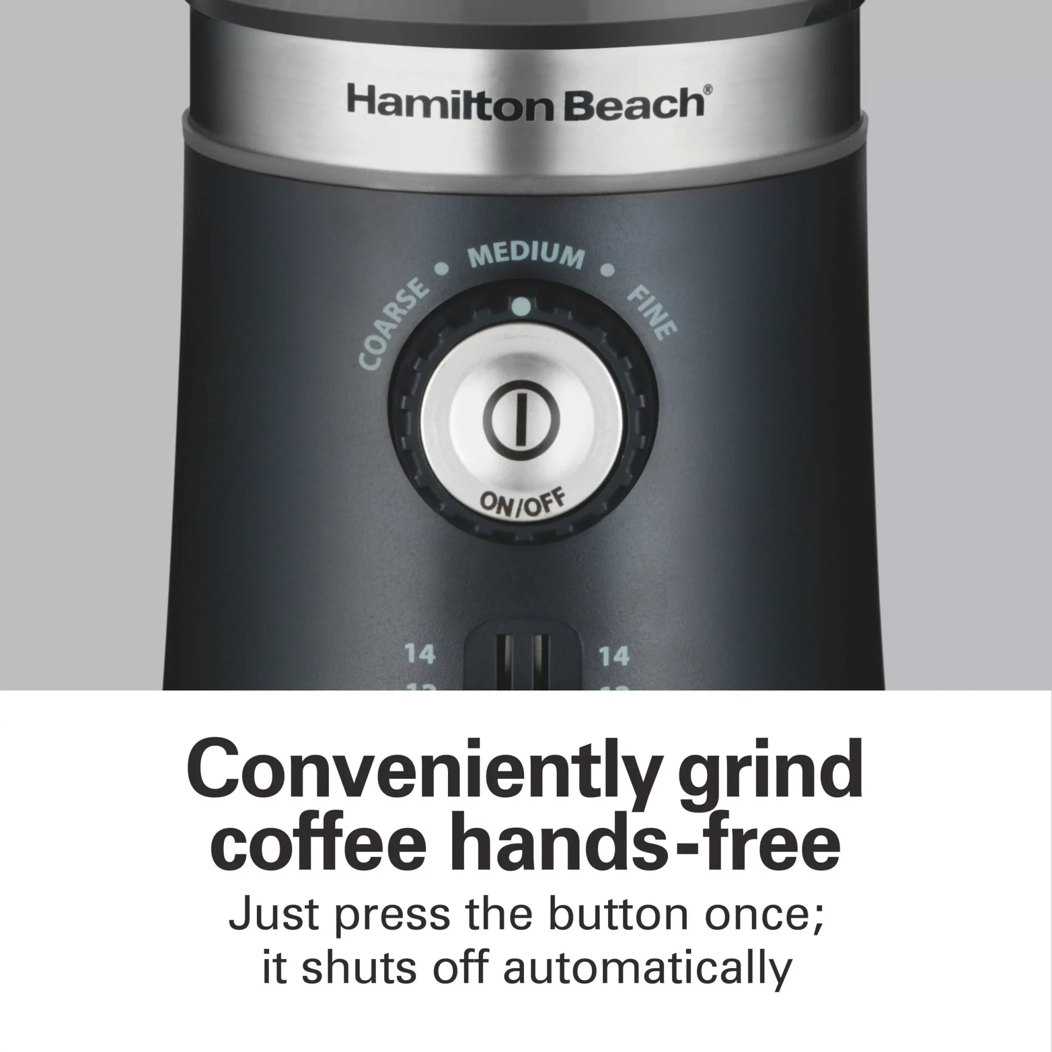 Hamilton Beach Custom Grind™ Coffee Grinder,80393R - ME - Tic Tac - coffee grinder