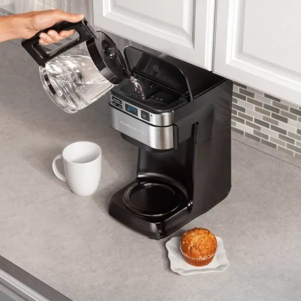 Hamilton Beach Frontfill 12 Cup Programmable Coffee Maker, 46310 - ME - Tic Tac - Coffee Maker