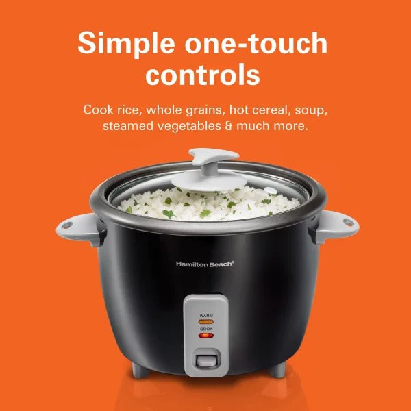 Hamilton Beach Rice Cooker & Steamer 1.5L 500W, 37517 - ME - Tic Tac - Rice Cooker