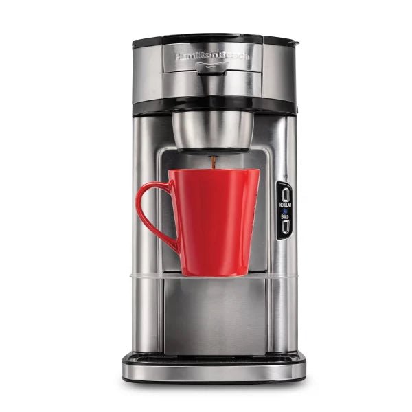 Hamilton Beach Scoop Single Serve Coffee Maker, Stainless Steel, 49981 - SAU - Tic Tac - Coffee Maker