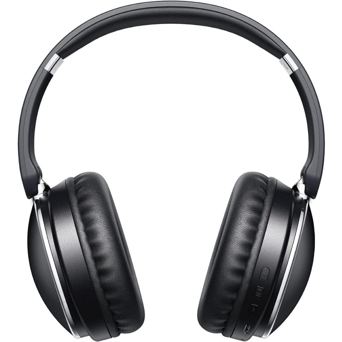 Joyroom JR - Hl2 Foldable Wireless Bluetooth Deep Bass Stereo Headphone With Microphone, Black - Tic Tac - Headsets